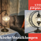 Türkische Mosaiklampe Glas | Marokkanische Vintage Tischleuchtung