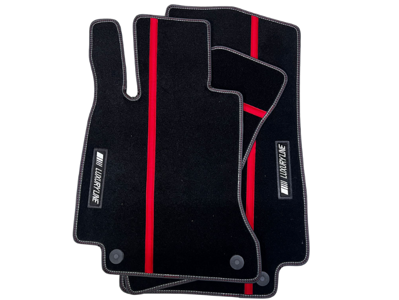 Fußmattensatz Autoteppich Automatten Velours/Leder Mercedes ML W163 W164 W166