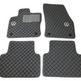 Fußmattensatz Autoteppich Automatten Velours VW Passat B5 B6 B7 B8 B9 Rline GTI