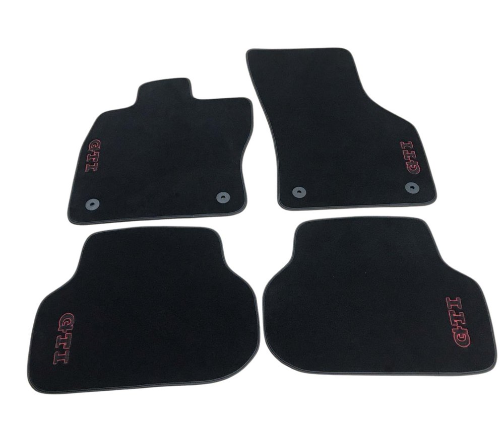 Fußmattensatz Autoteppich Automatten Velours VW Passat B5 B6 B7 B8 B9 Rline GTI