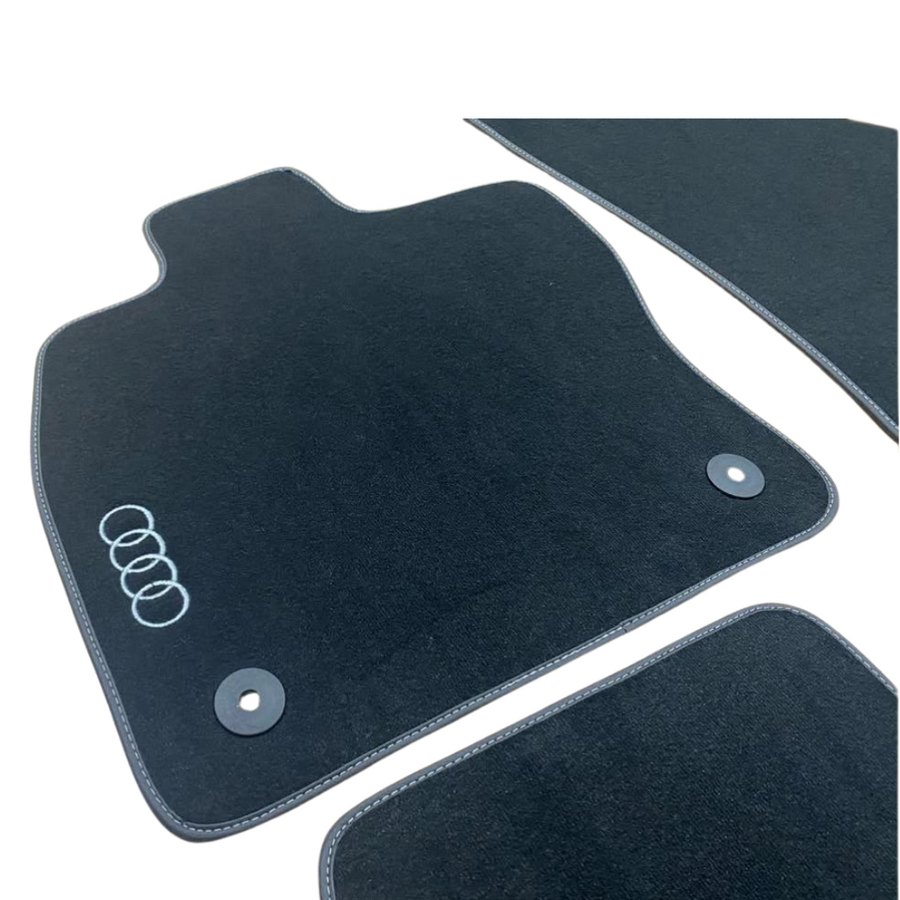 Autofußmatten für Audi Q3 8U F3 SQ3 Sline Autoteppich Automatten Velours