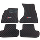 Autofußmatten für Audi A5 F5 8T3 FU2 F53 Sline RS5 Autoteppich Automatten Velour