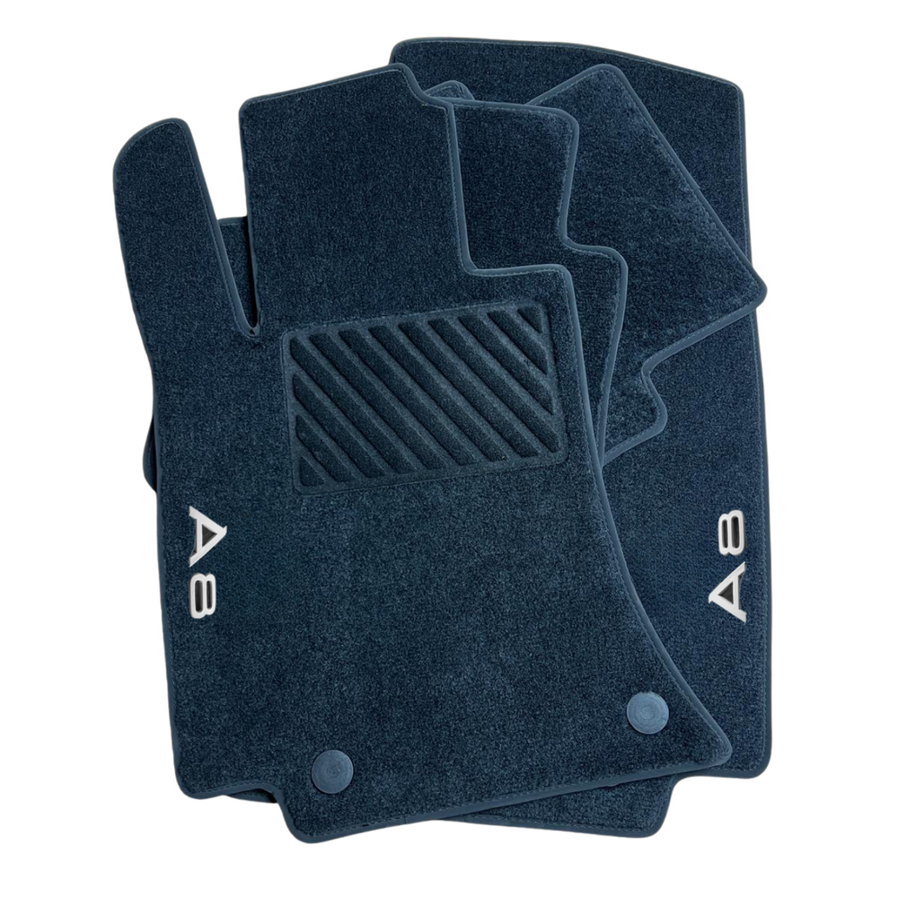 Autofußmatten für Audi A8 Sline Autoteppich Automatten Velours