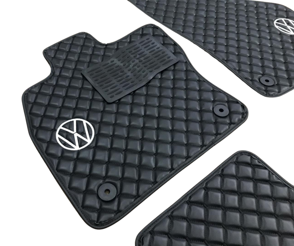 Fußmattensatz Autoteppich Automatten Velours VW Caddy 2K SA SB Rline