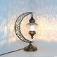 Türkische Mosaiklampe Glas | Marokkanische Vintage Tischleuchtung