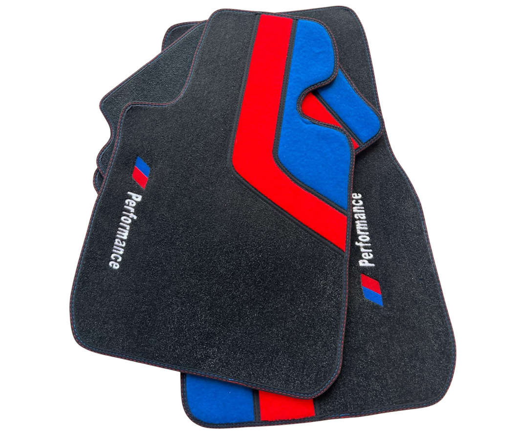 Autofußmatten für BMW E87 E81 E82 F20 F21 F40 Autoteppich Velours Automatten