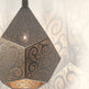Hanging Lamp Diamond Shape