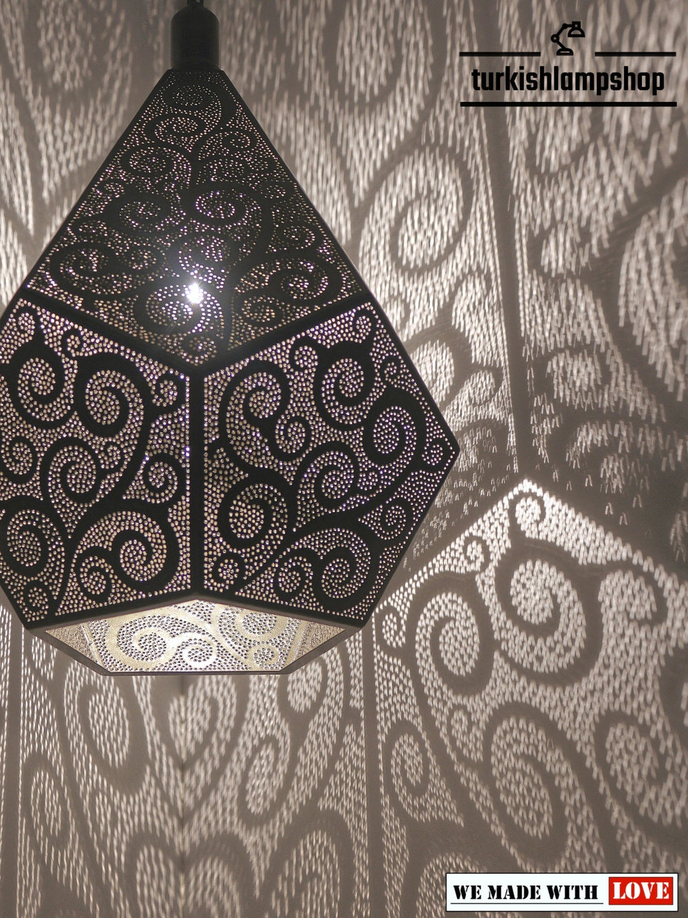 Moroccan Lantern Hanging Lamp 