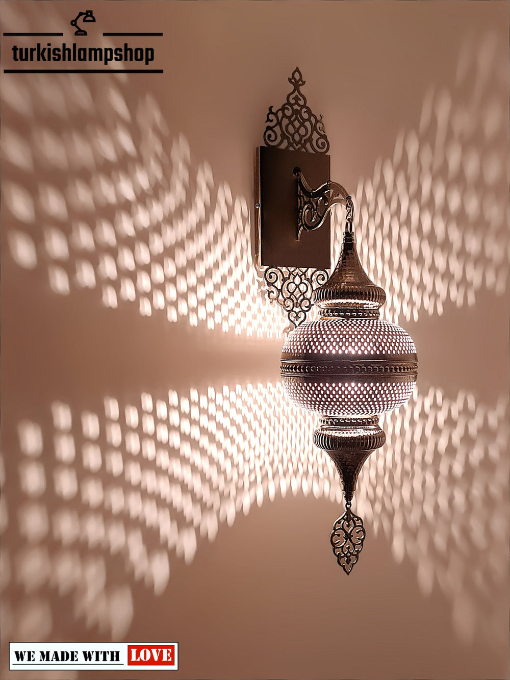 Moroccan Wall Lamp Shade 