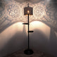 metal lamp shade combo table dark picture home decoration