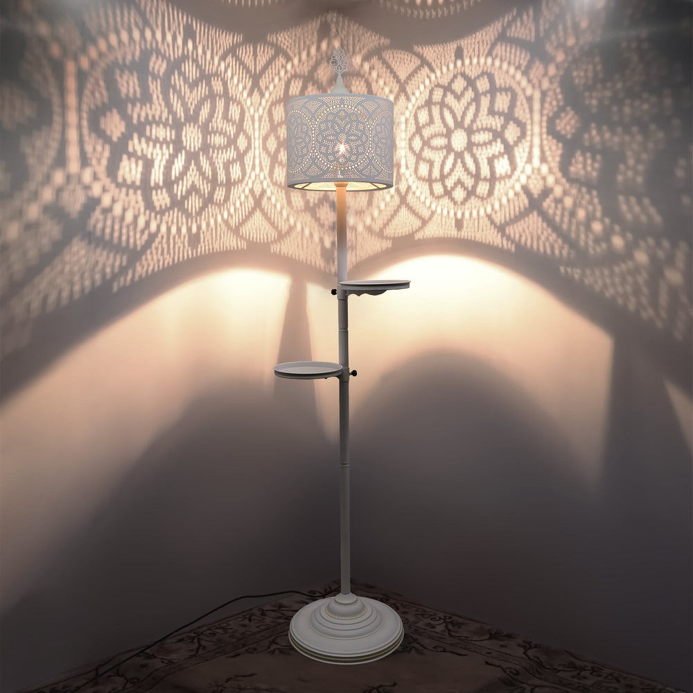 moroccan standing ight combo table dark picture farm house light