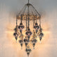 Moroccan  Chandelier 16 Globe 