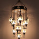 Turkish Chandelier 13-Globe SeljukPattern 