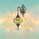 Mix daisy Turkish mosaic wall sconce lamp