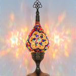 Turkish Mosaic Table Lamp Stained Glass Light