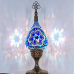 Turkish Mosaic Table Lamp Stained Glass 