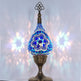 Turkish Mosaic Table Lamp Stained Glass 