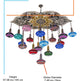 Turkish Chandelier Big 19 Globe