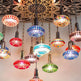 Mosaic Glass Chandelier Big 19 Globe