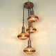 Turkish Chandelier stained glass 4-Globe 