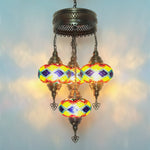 Mosaic Chandelier