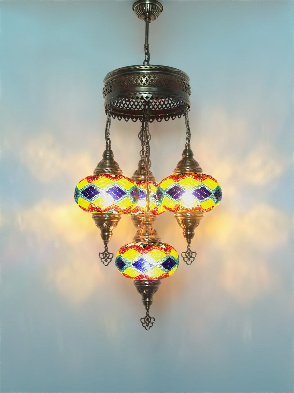 Mosaic Chandelier