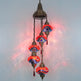 Turkish Mosaic Chandelier 5-Globe 