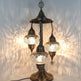 Turkish 3 Globe Bedside Lamp 