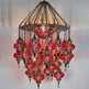  Mosaic Chandelier 24 Globe