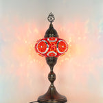 Turkish Table Lamp Big Globe Standing Light