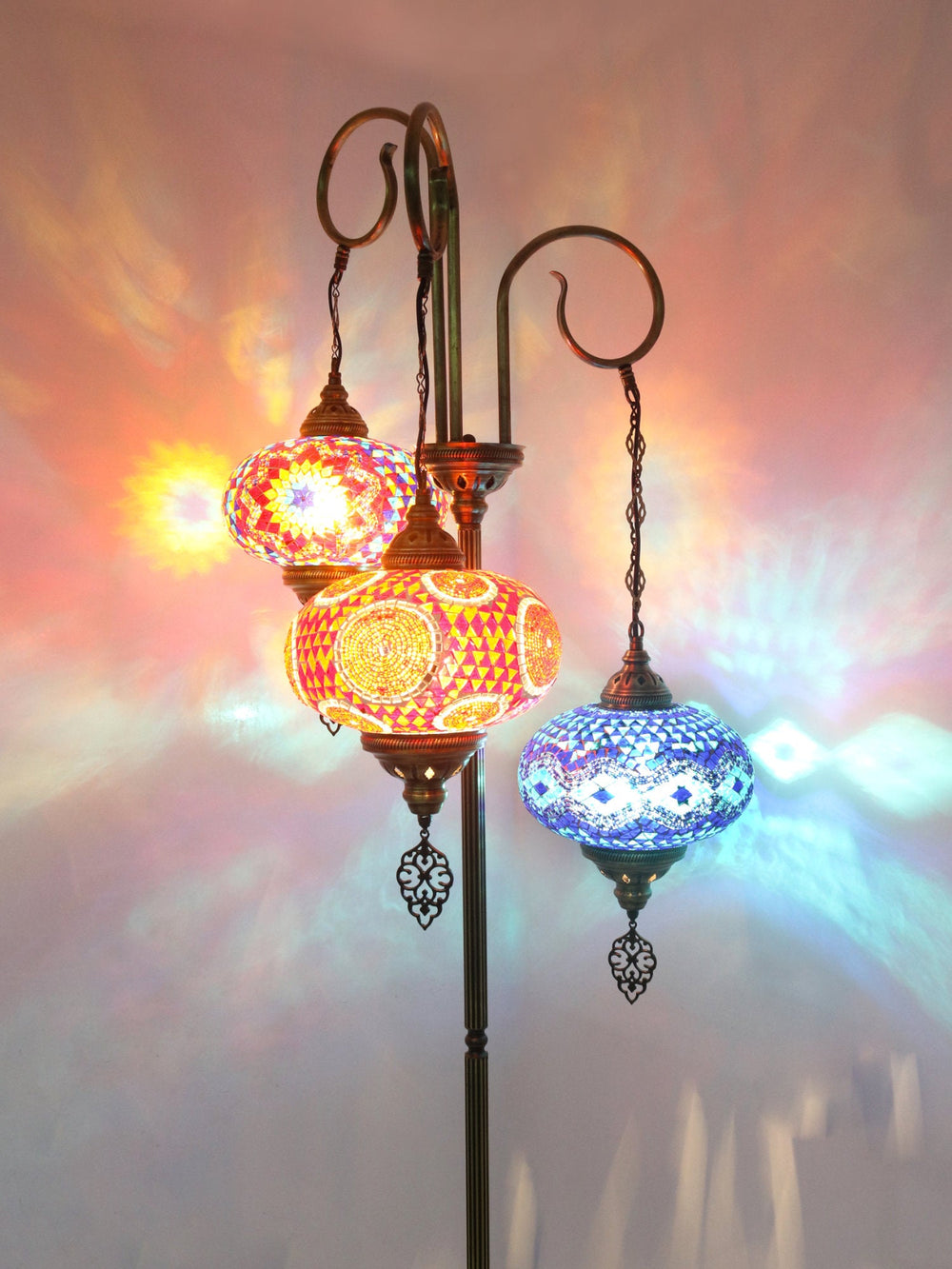 Turkish Mosaic Floor Lamp