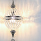 Turkish Lantern Pyrex Glass Pendant Lamp Clear Glass