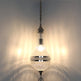 Turkish Clear Pyex Blown Pendant Lamp