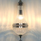  Clear Pyex Blown Glass Pendant Lamp