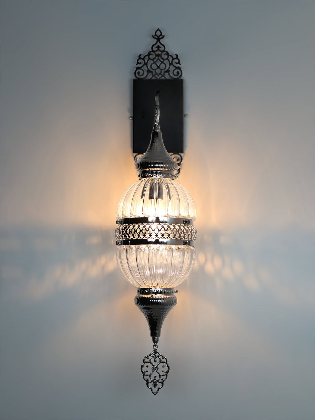 Turkish Wall Lamp Pyrex Glass