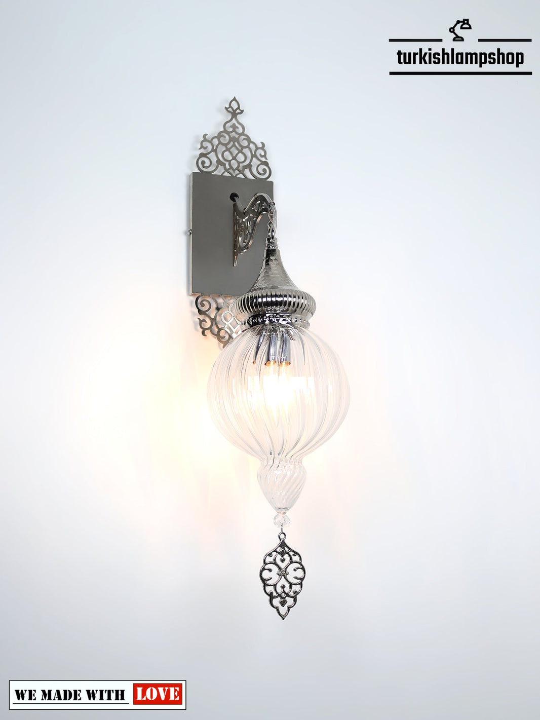 Clear Glass Handmade Blown Globe