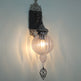 Pyrex Blown Glass wall lamp