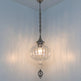 Turkish Pyrex Glass Hanging Lamp Transparent Color