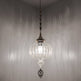 Turkish Pyrex Glass Hanging Lamp 