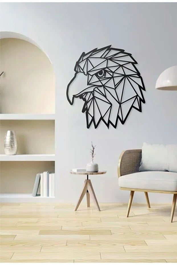 Metall Wanddekoration mit Tiermotiv – Modernes Wandbild im Şahin & Kartal Design für Zuhause und Büro