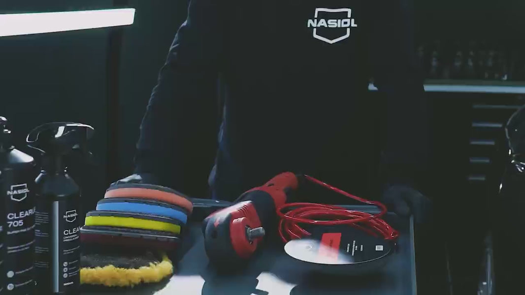 Nasiol Polierpad - Medium-Cut Polierschwamm - 150mm