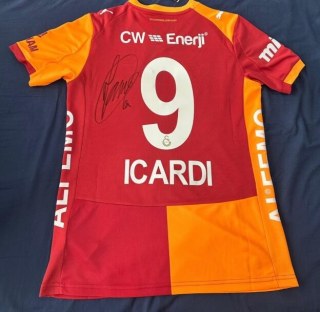 Galatasaray Orijinal İmzalı Icardi Futbol Forması Fanatikler İçin