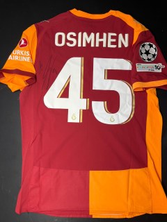 Galatasaray Osimhen Futbol Forması Orijinal İmzalı Fanatikler İçin