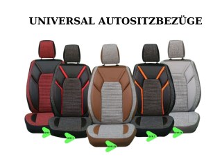 Auto Sitze Sitzbezüge Universal Sitzbezug Schonbezug Vordersite & Rücksitze