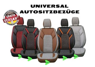 Auto Sitze Sitzbezüge Universal für RENAULT Captur Clio Twingo Zoe Kadjar Modus