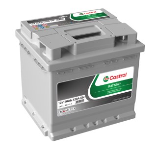 Castrol Premium Autobatterie 12V 44Ah 360A SFB Starterbatterie PKW – 207x175x175 mm