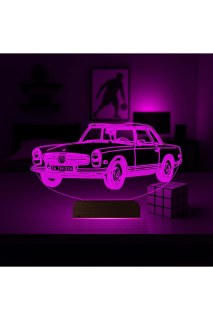 Klassisches Auto Mercedes Design Personalisierte 3D Lampe - Tisch Nachtlampe