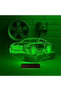 Auto Bentley Personalisierte 3D Lampe - Tisch Nachtlampe