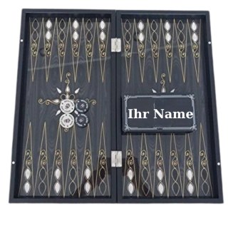 Kişiye Özel Tavla Backgammon Satranç Hediye Doğum Günü Düğün Babalar Günü - görsel 3