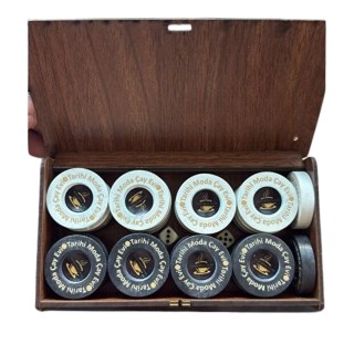 Kişiye Özel Tavla Backgammon Satranç Hediye Doğum Günü Düğün Babalar Günü - görsel 9